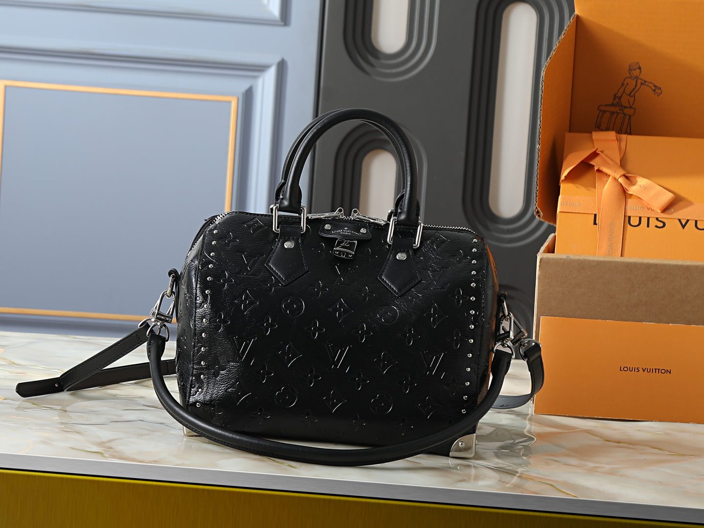 Monogram Speedy Trunk Bag