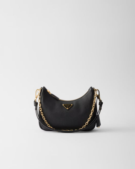 Re-Edition mini Saffiano leather bag
