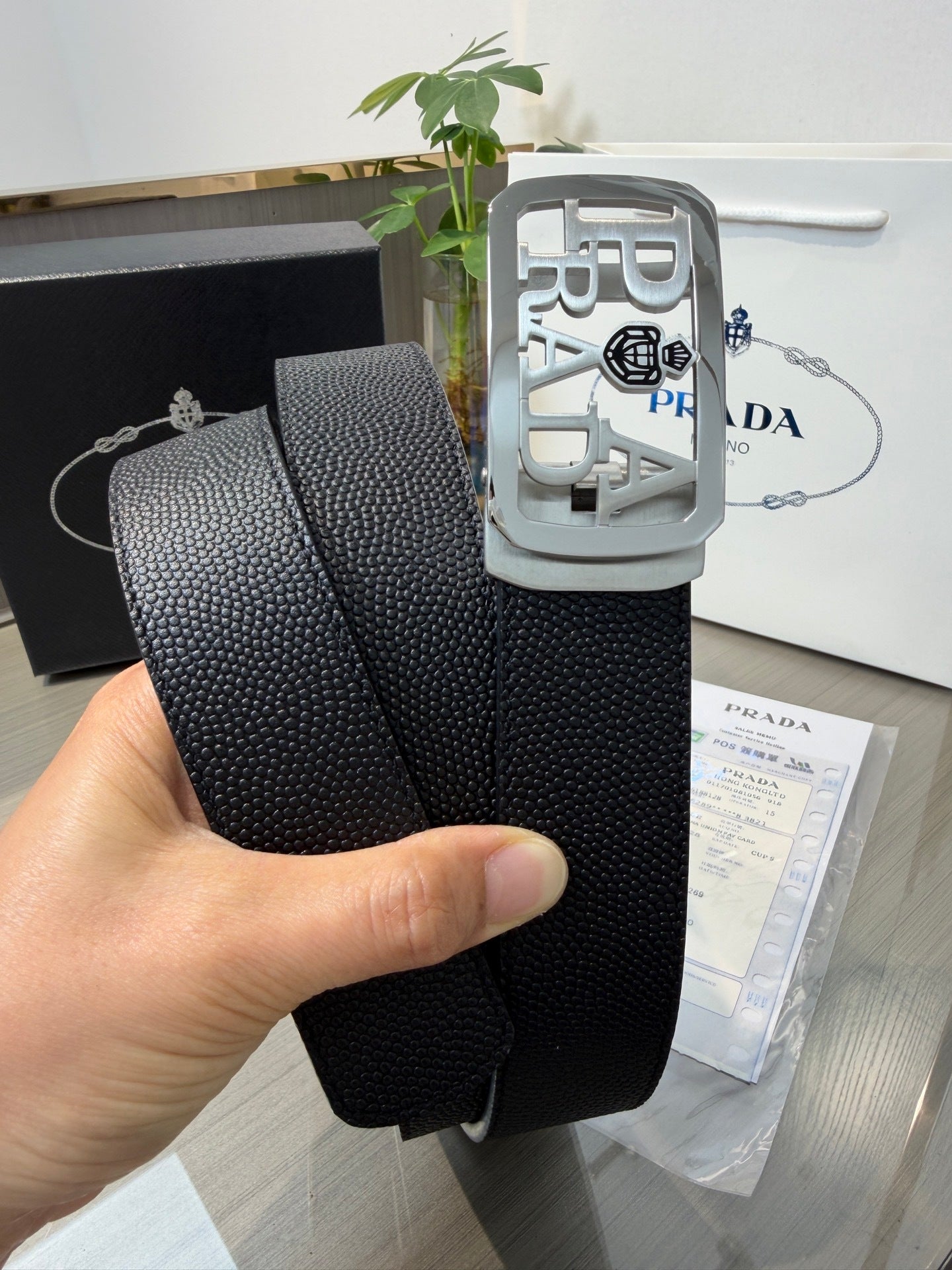 Saffiano Decorative Belt