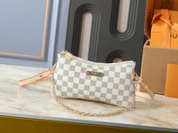 White Checkered Pattern