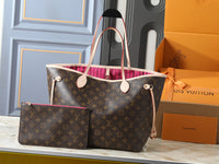 Monogram Brown with Red Interior