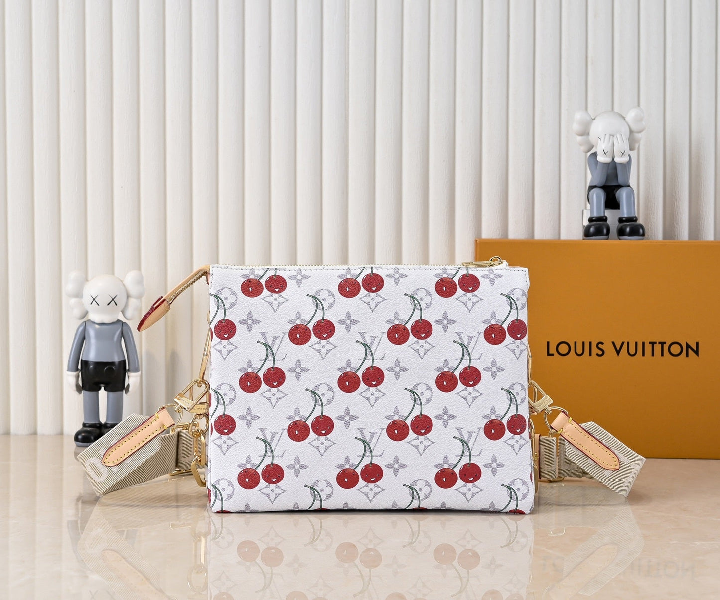 LV x TM Cherry Coussin Purse
