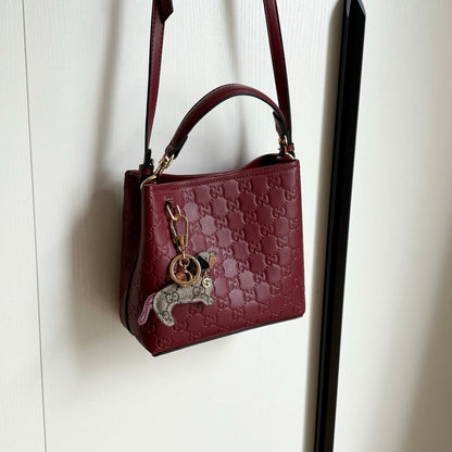 Women Small Bucket Bag