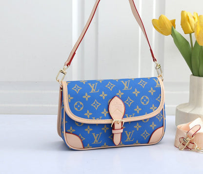 Diane Monogram Canvas Handbag