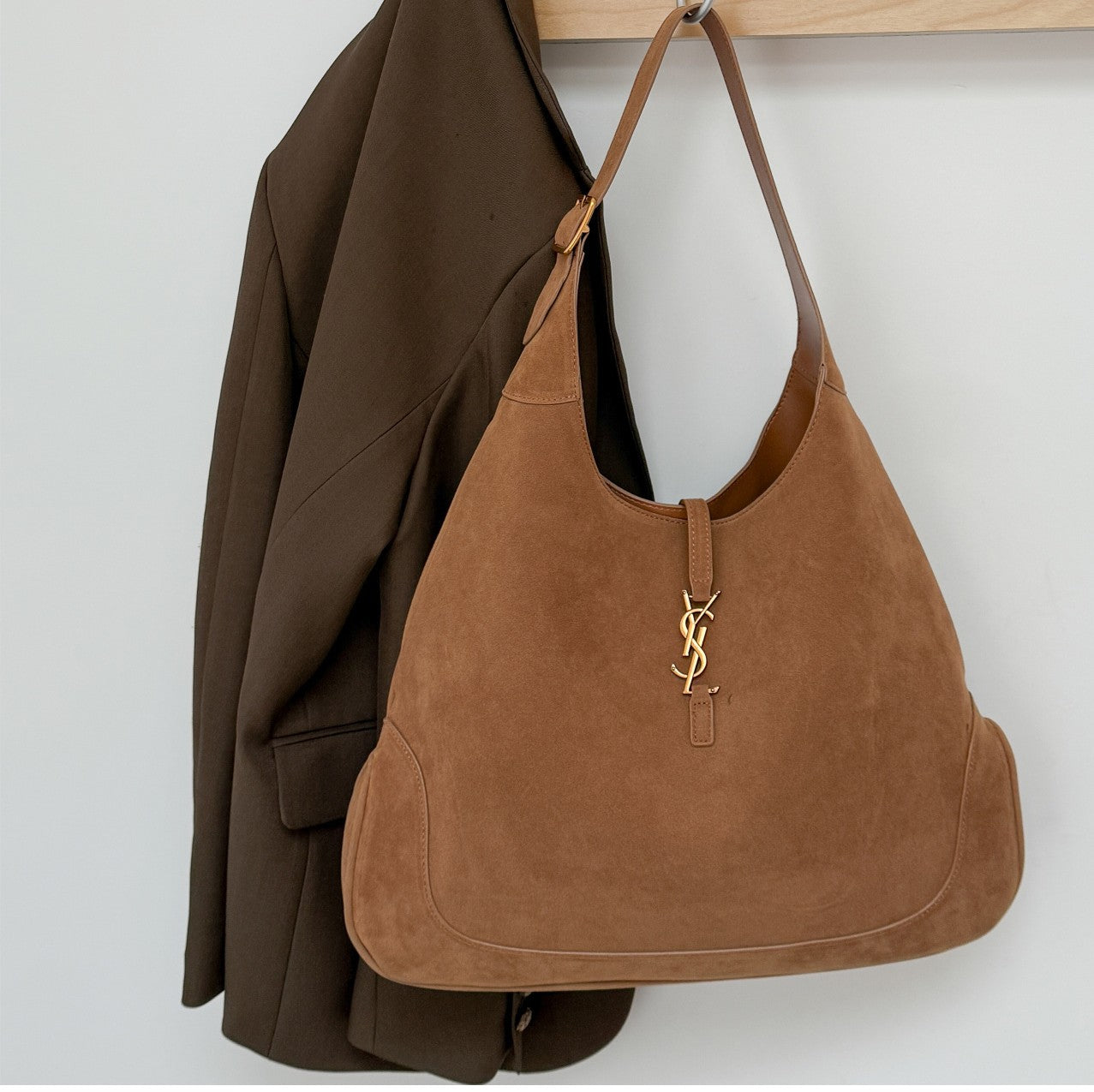 Suede Shoulder Bag