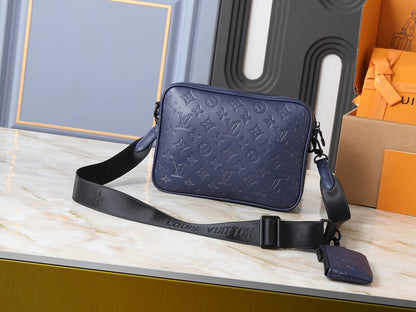 Trio Messenger Monogram Shadow Bag