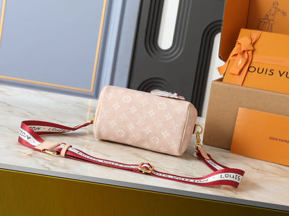 Speedy Bandouliere 20 Plum Handbag