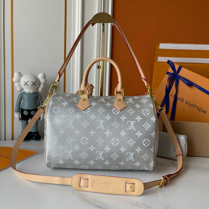 Monogram Boston Bag with Coin Pouch