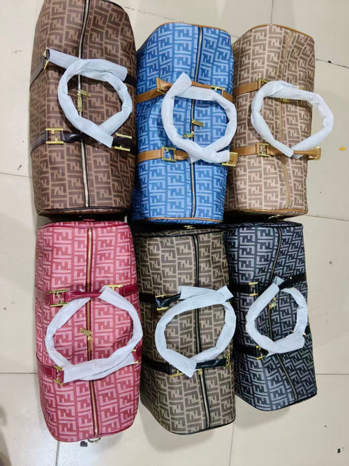 Monogram Barrel Duffel Bag
