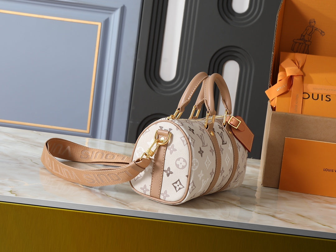 Cylinder Monogram Handbag
