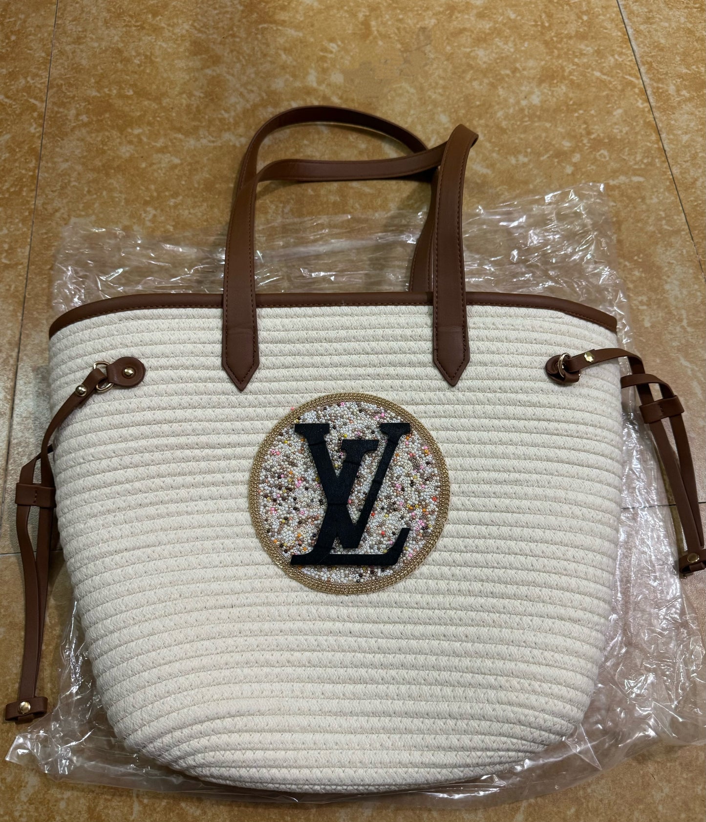 Woven Summer Tote Bag