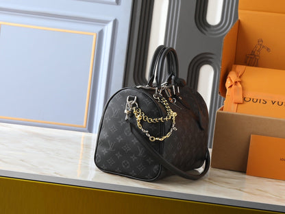 Speedy Soft 30 Monogram Eclipse Bag