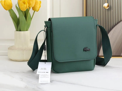Men's Classic Flap Close Shoulder Bag