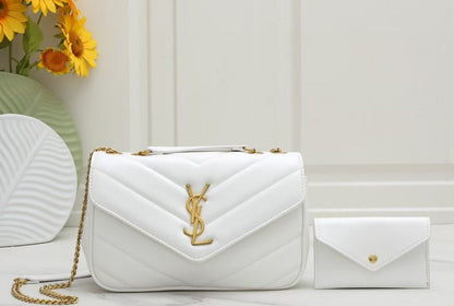 Loulou Mini Leather Crossbody