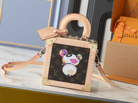 Monogram Panda Print
