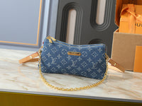 Denim Blue Monogram