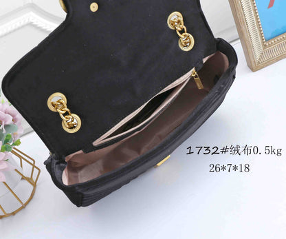 Velvet Marmont Chain Shoulder Bag