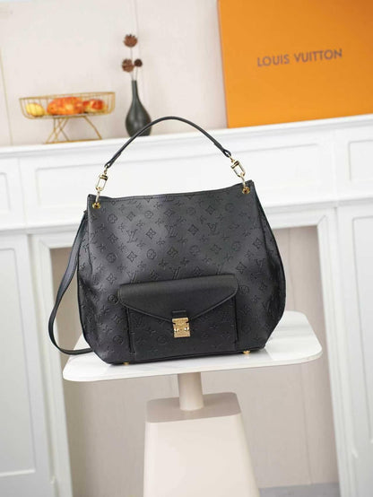 Premium Hobo Shoulder Bag with Front Pocket