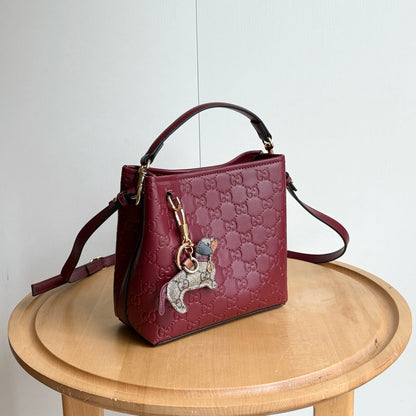 Women Small Bucket Bag