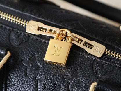 Speedy Soft Monogram Black Bag