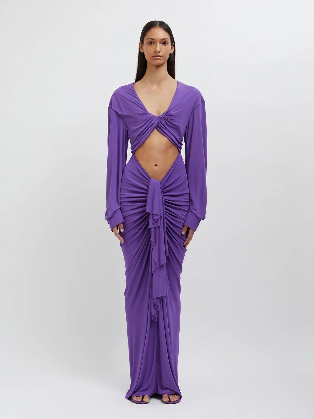 Selene Twist Front Sunset Gown