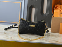 Black Embossed Monogram