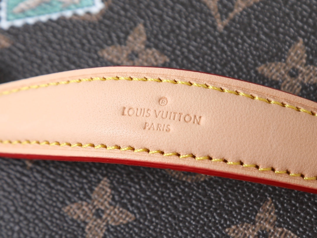 Nice Monogram Design Handbag
