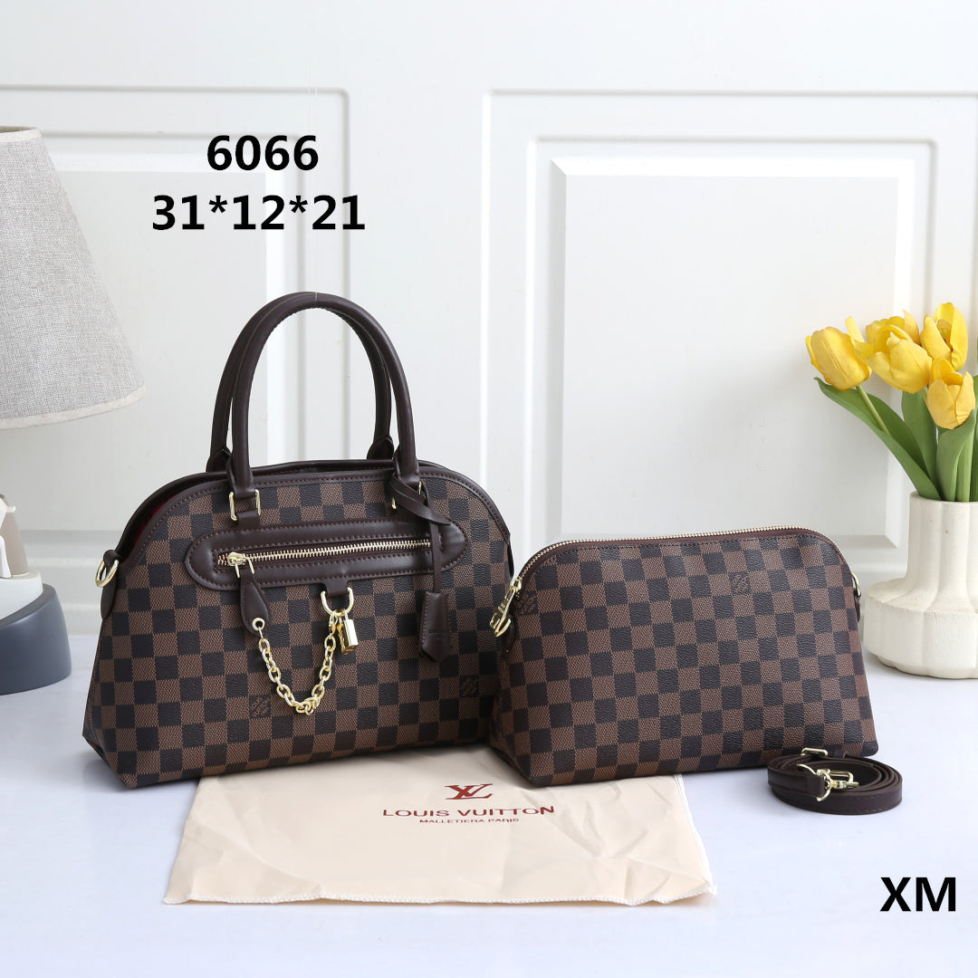 Classic Top Handle Satchel Bag with Chain Accent