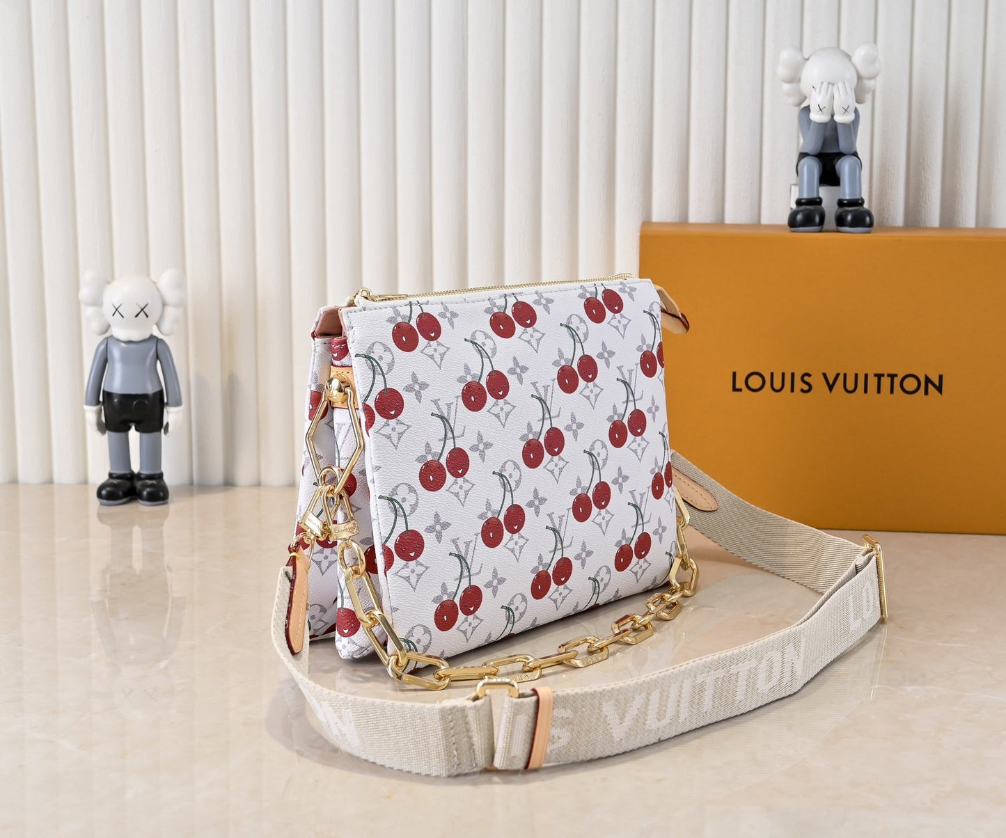 LV x TM Cherry Coussin Purse