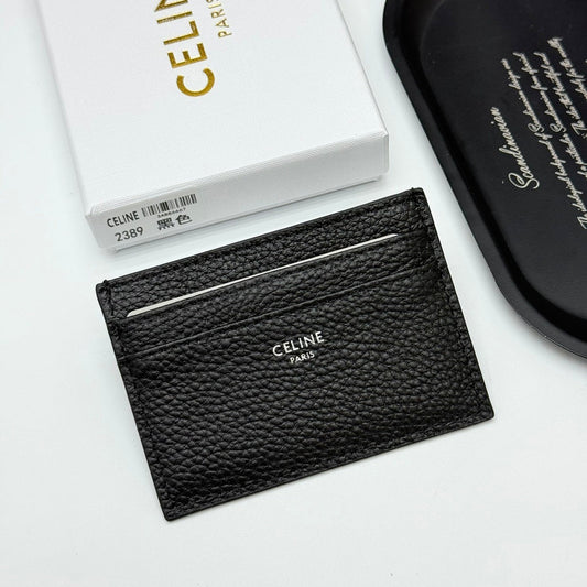 Large Classic Card Holder In Black
