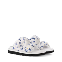 White & Blue