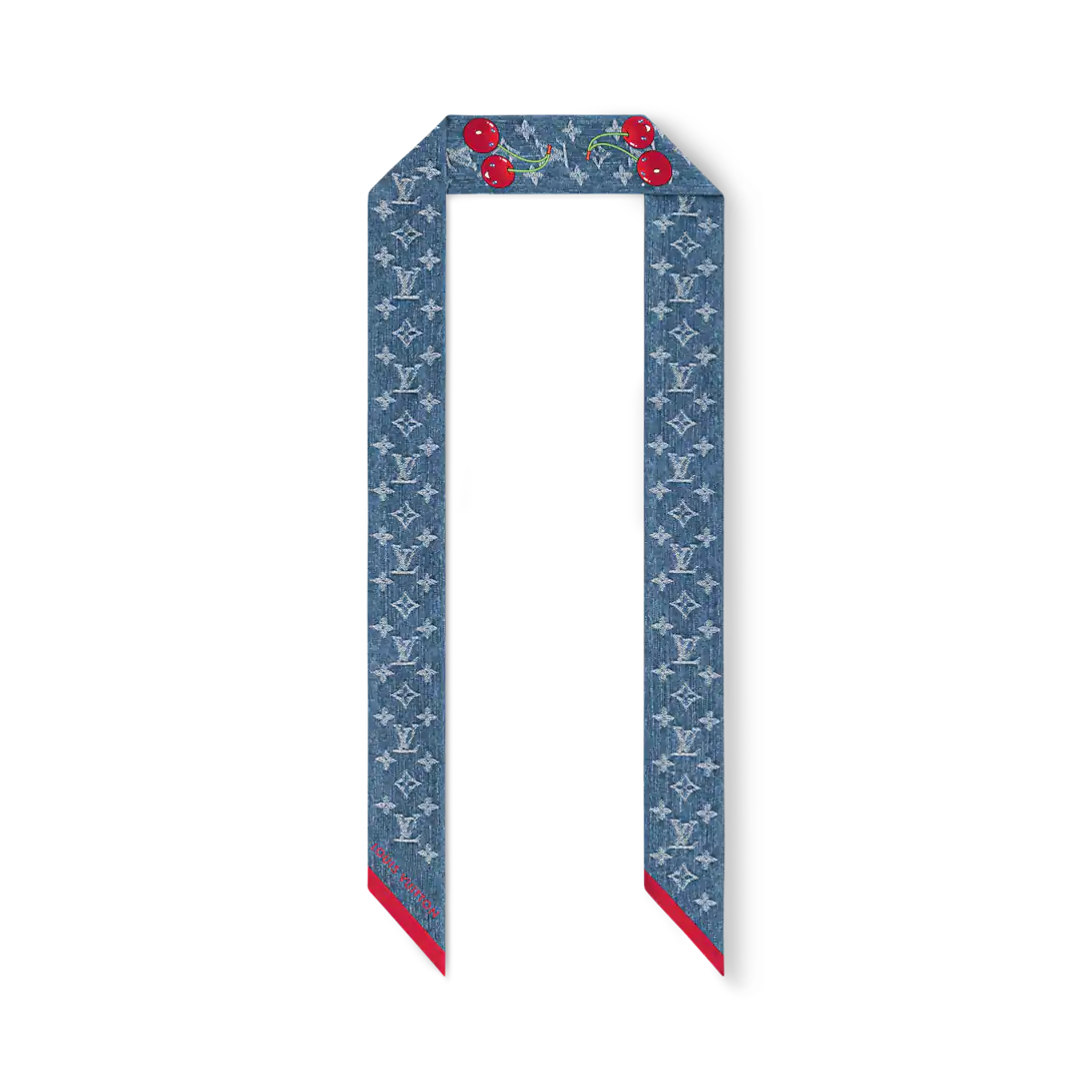 LV x TM Monogram Cerise Bandeau With Box